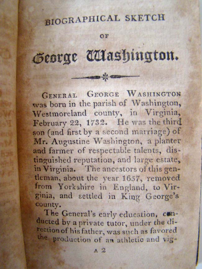 A RARE book titled "The Text-Book of the Washington Benevolent Society" published by George Hough in 1812. — image 5